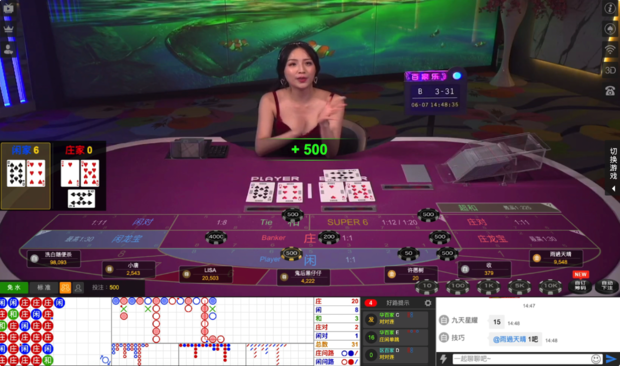 真人美女百家樂|真人百家樂的資金管掌握好，好運肯定三級跳！